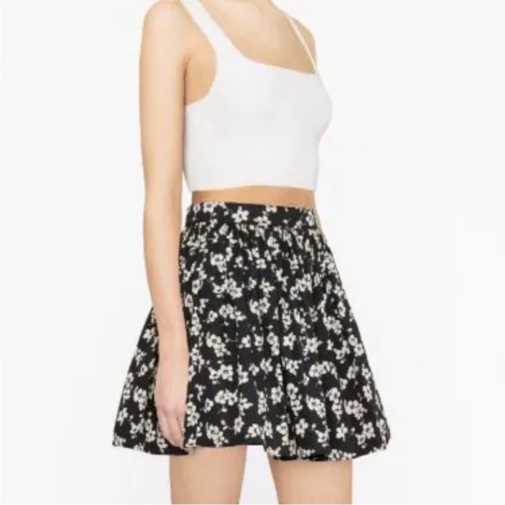 Polo Ralph Lauren 12 Ian Floral A-Line Mini Skirt